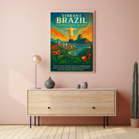Vibrant Brazil A Symphony Of Nature Poster