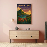 National Park of American Samoa Conservation Poster
