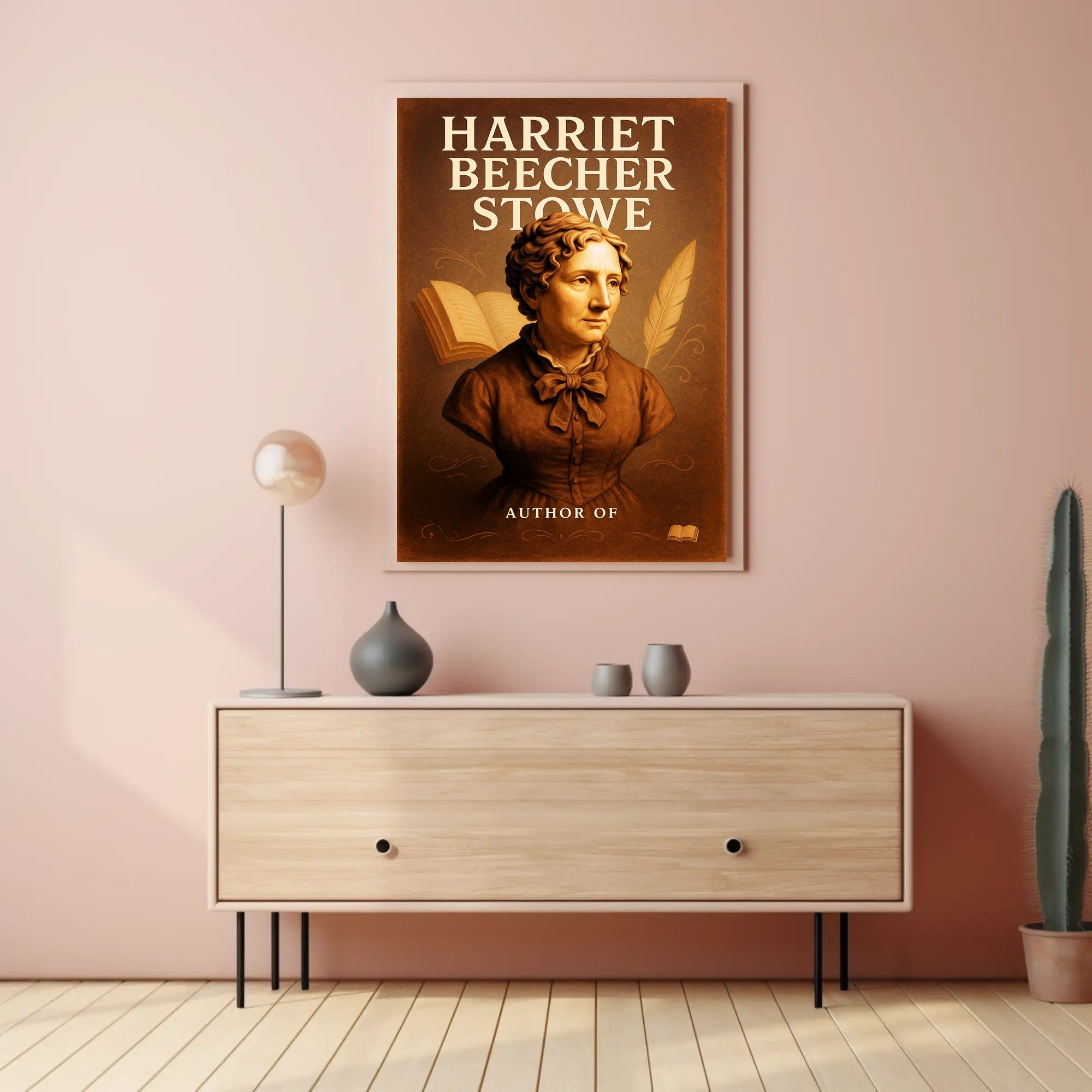 Harriet Beecher Stowe Poster PosterGoat