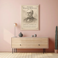 William McKinley Presidency Commemoration Poster PosterGoat