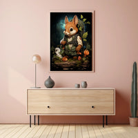 Adventurous Woodland Wanderer Poster