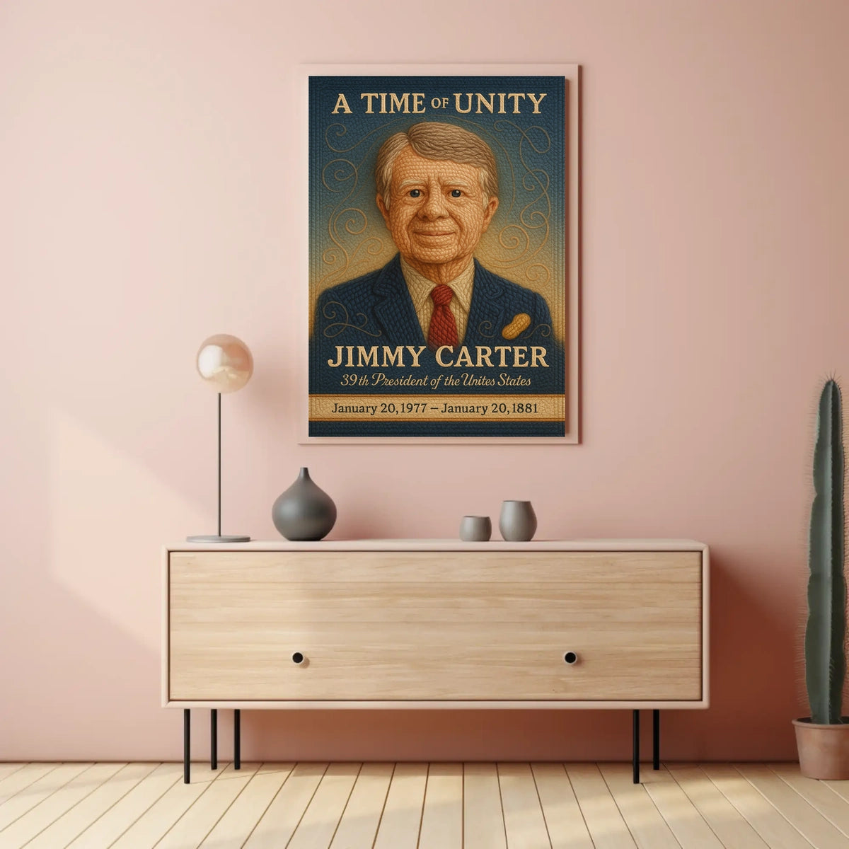 Jimmy Carter 39th President Poster