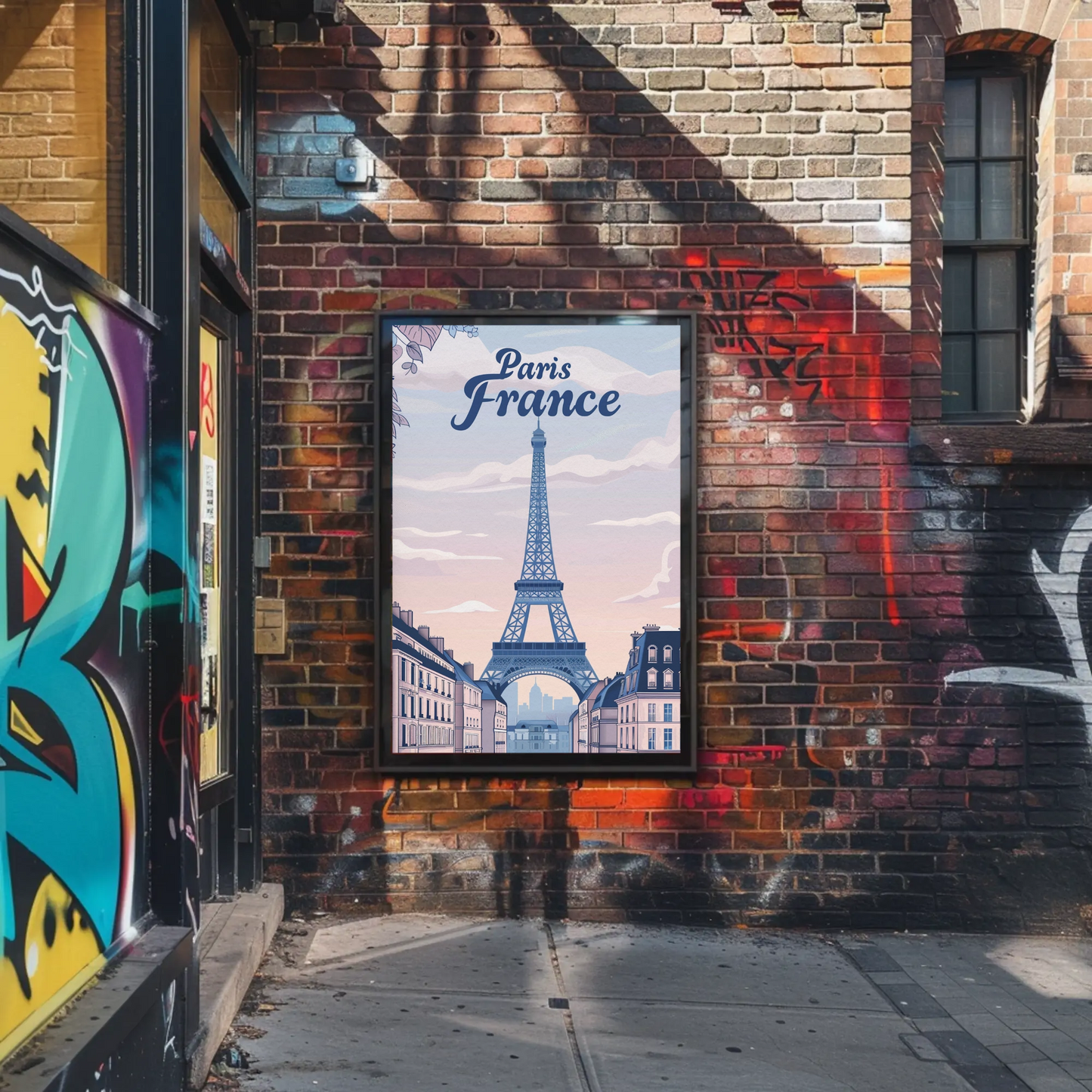 Paris France – Eiffel Tower at Sunset