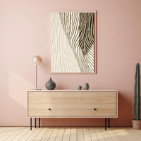 Zebra Stripe Illusion Poster