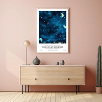 William Morris Cotton Prints Exhibition Poster