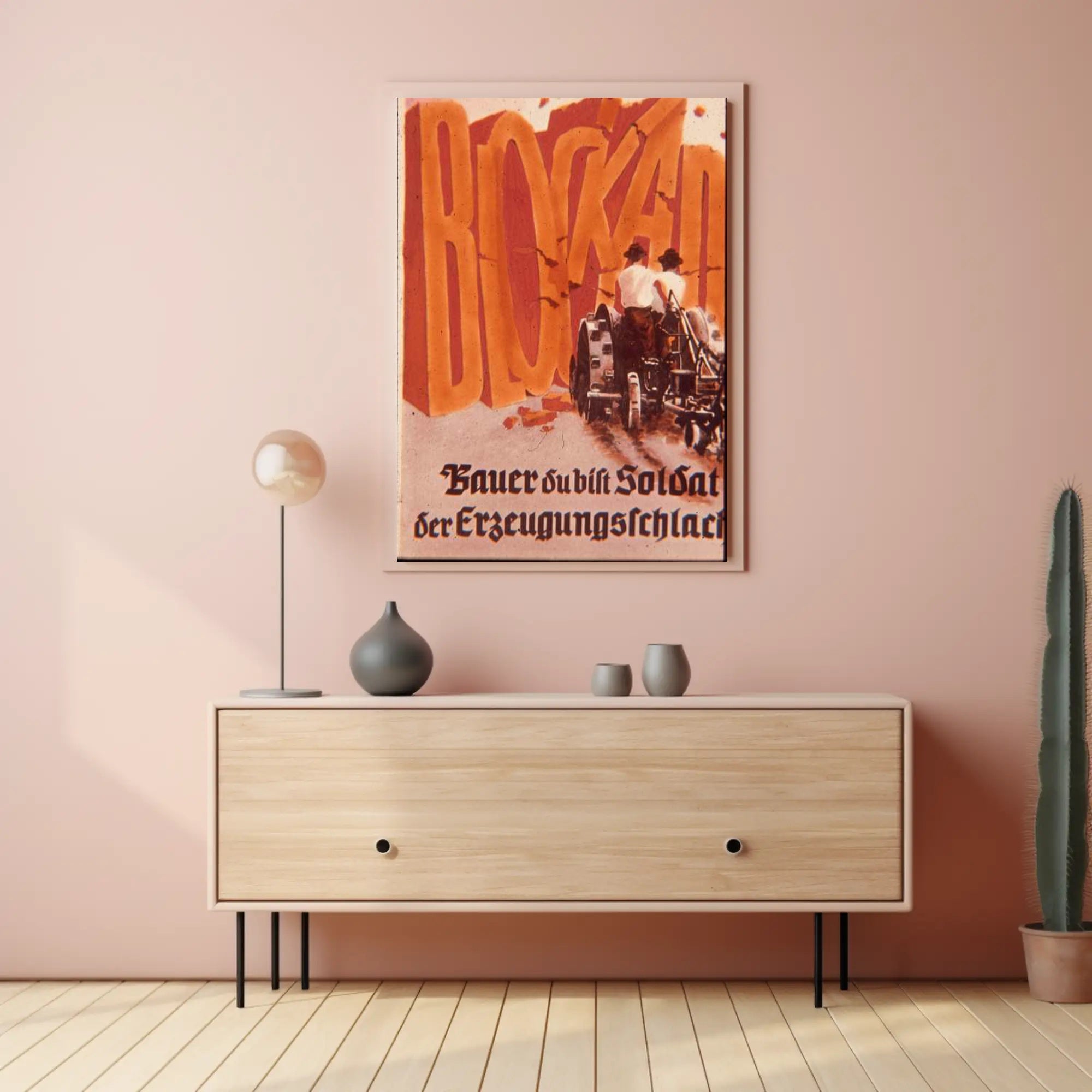 Farmer, You Are a Soldier in the Production Battle Poster PosterGoat