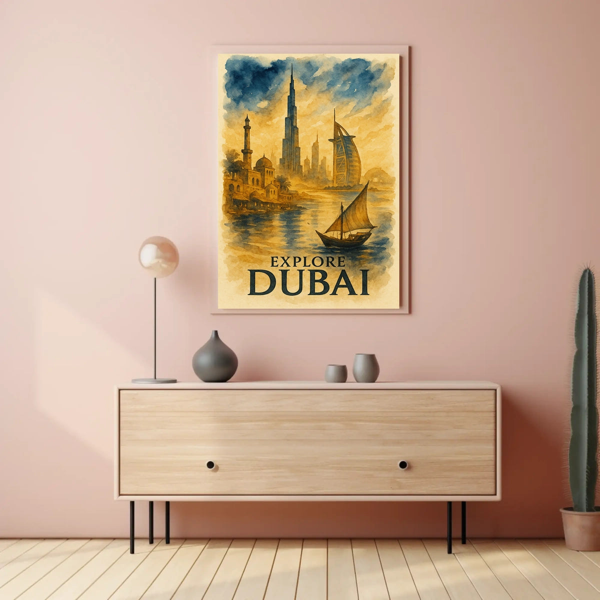 Discover the Wonders of Dubai Poster