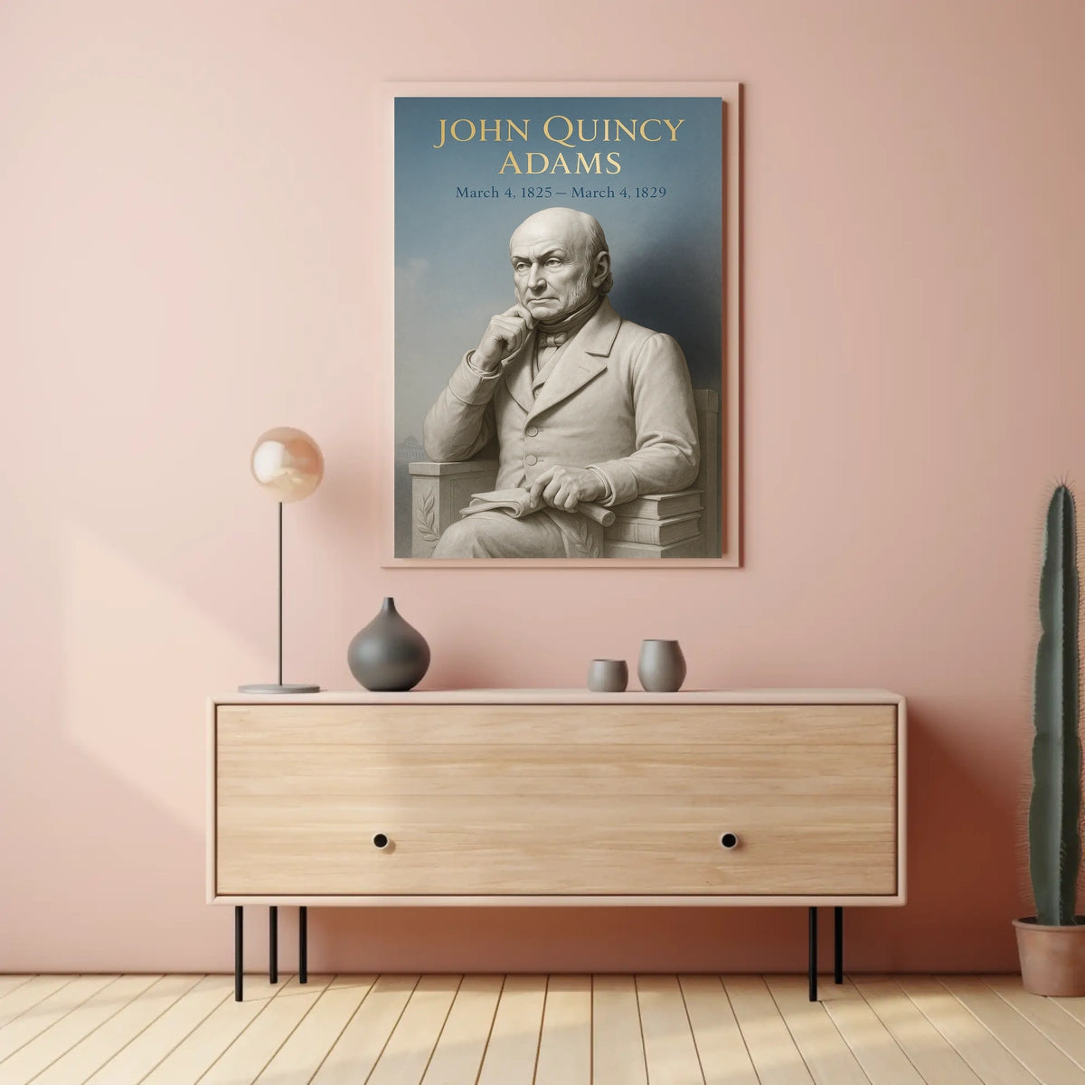 John Quincy Adams 6th President Poster