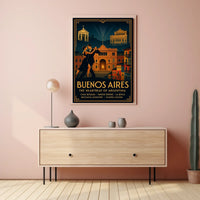 Buenos Aires The Heartbeat of Argentina Poster