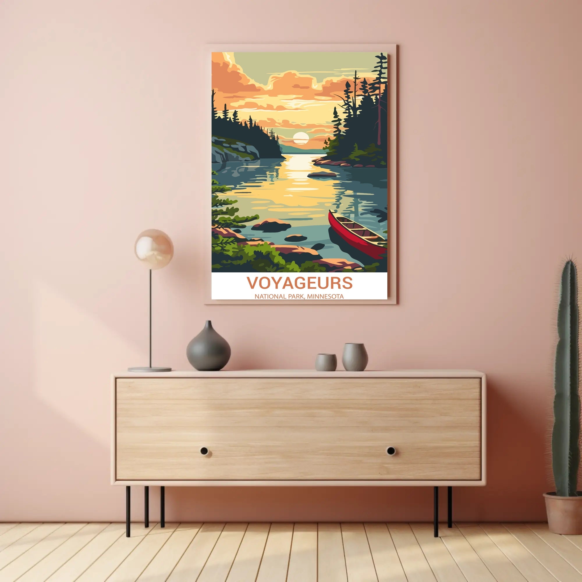 Voyageurs National Park Poster