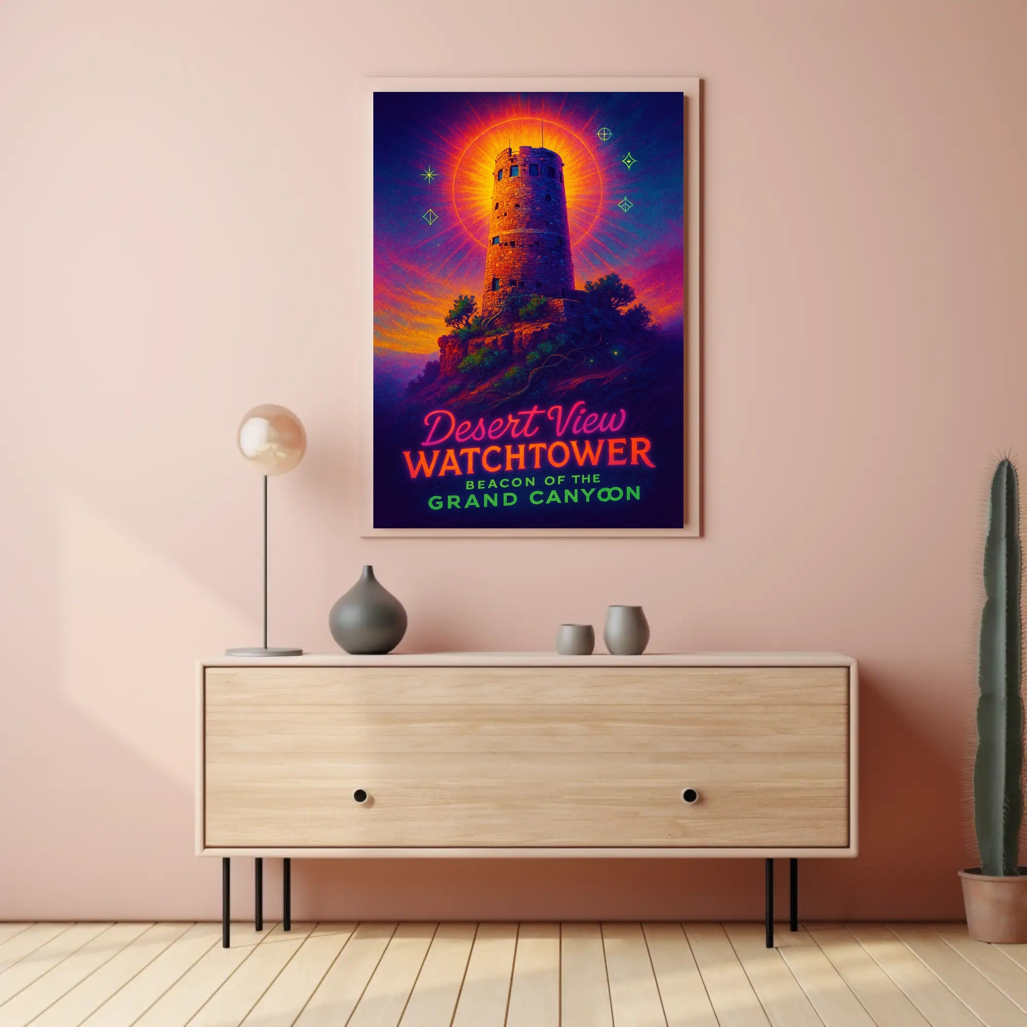 Desert View Watchtower Beacon of the Grand Canyon Poster