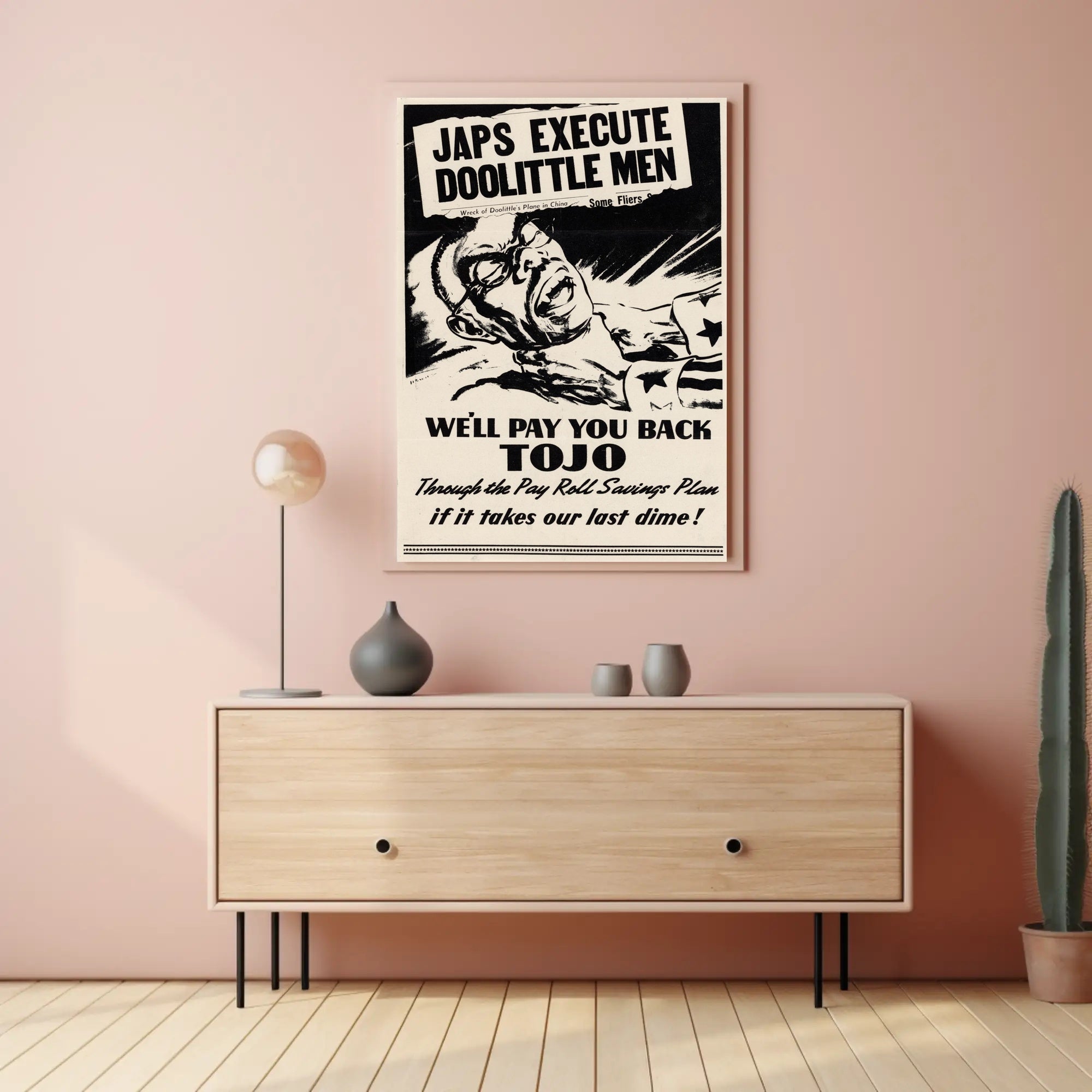 Retaliation and Patriotism in Wartime Poster PosterGoat