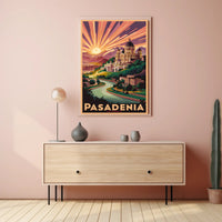 Pasadena Sunrise Poster
