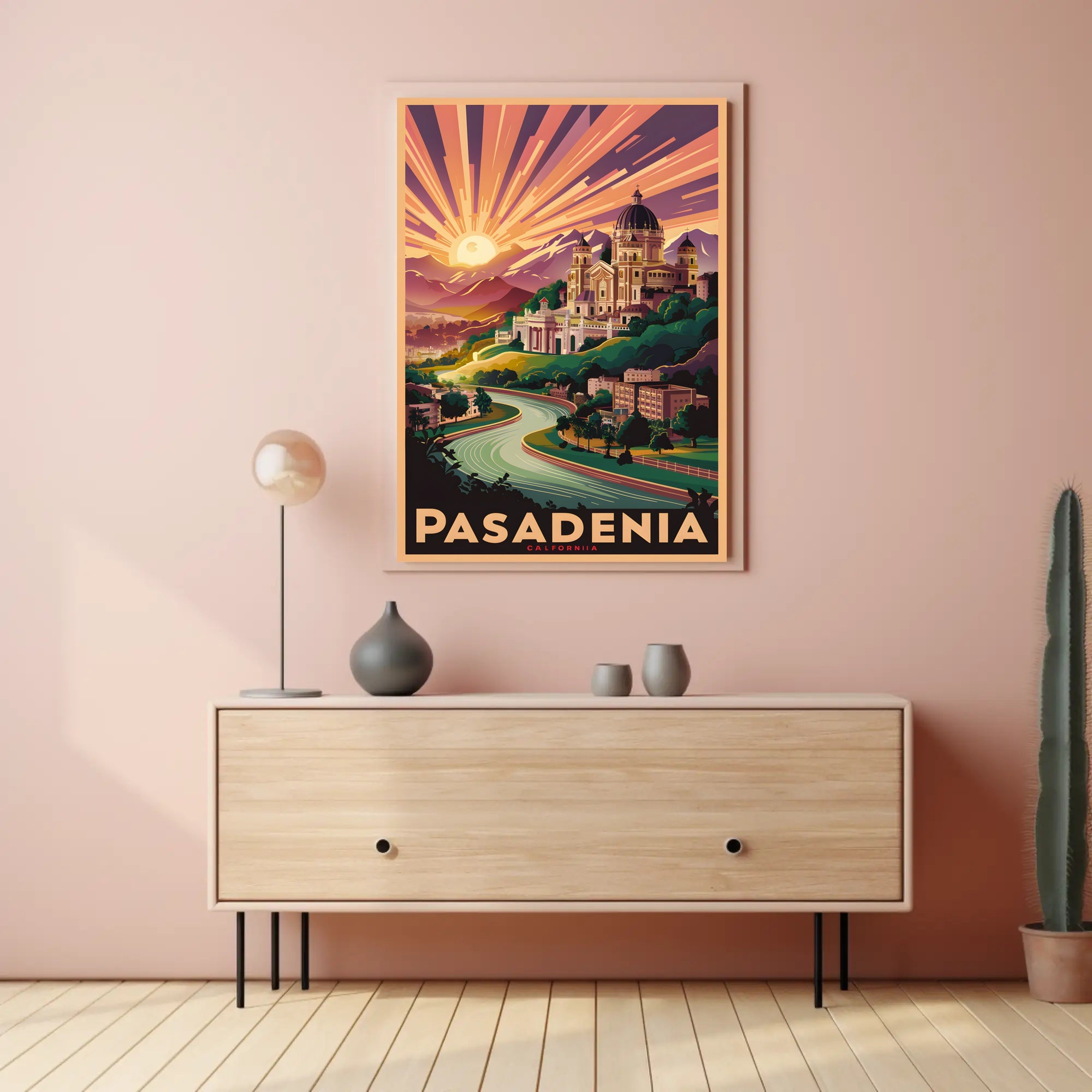 Pasadena Sunrise Poster