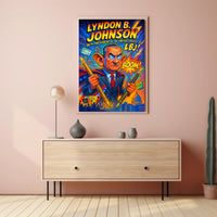 Lyndon B. Johnson 36th President Poster PosterGoat