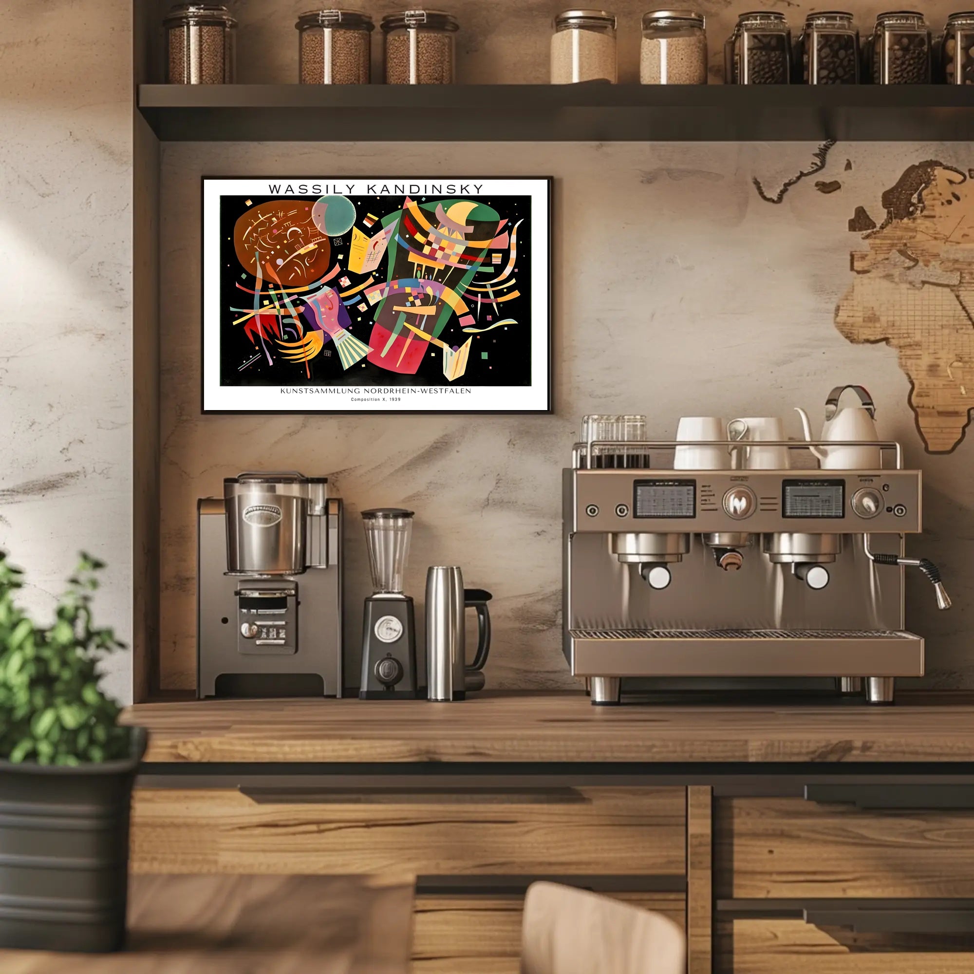 Wassily Kandinsky Composition X Poster