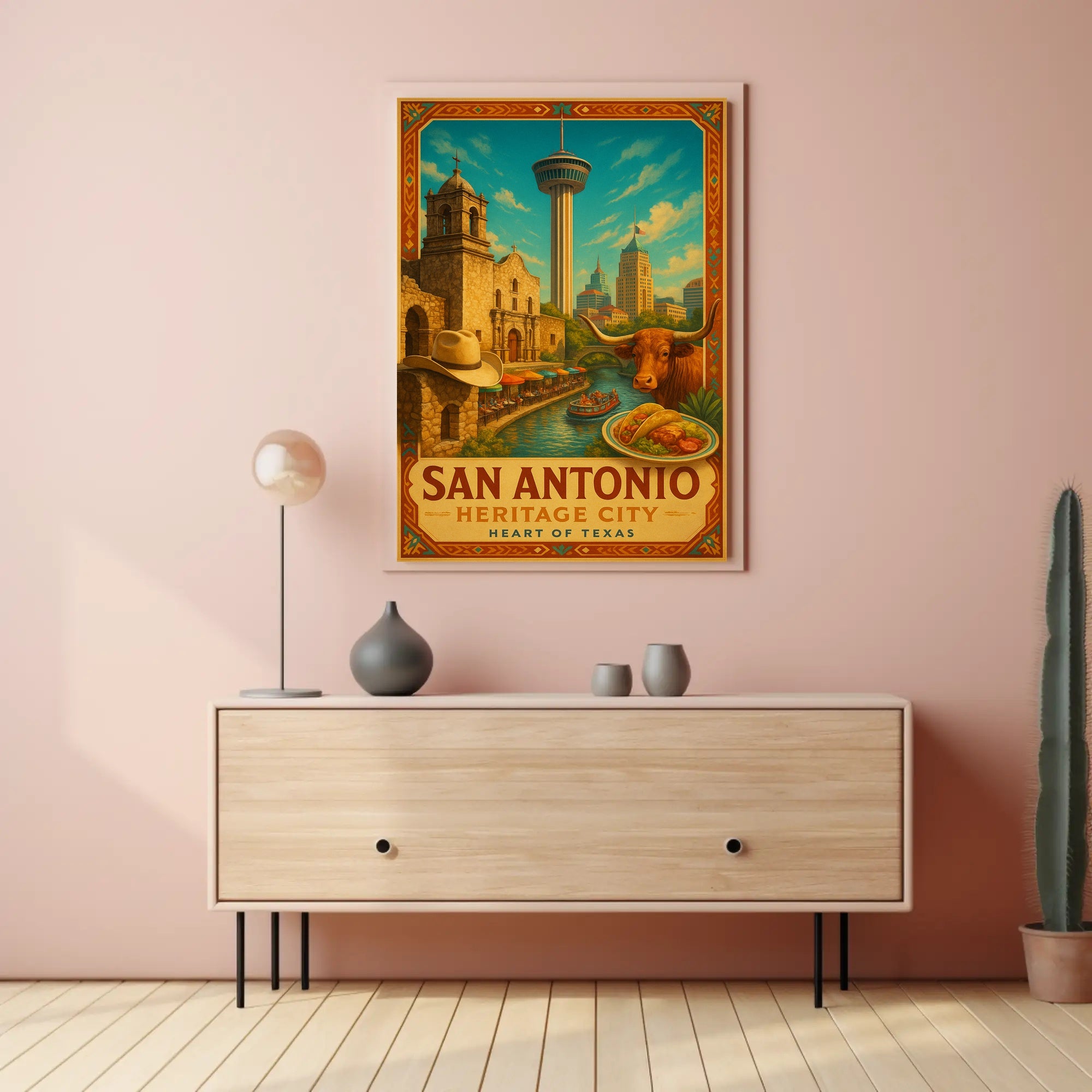 San Antonio: Heritage City Poster