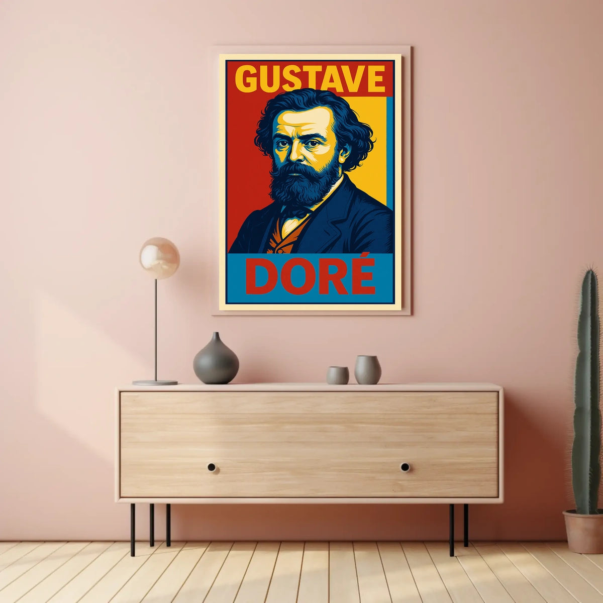 Gustave Doré Artistic Tribute Poster