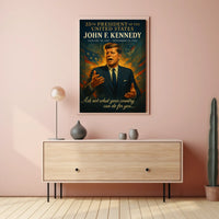 John F. Kennedy 35th President Poster