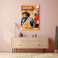 Cadours International Circuit 1957 Poster