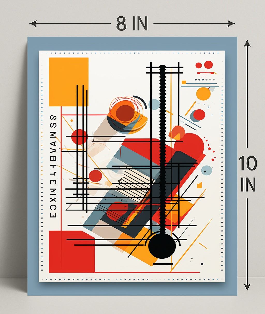 Abstract Geometric Design Abstract Poster