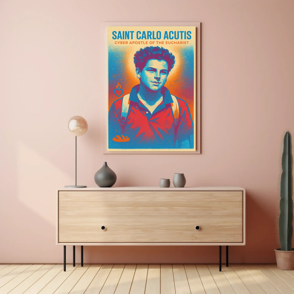 Saint Carlo Acutis Cyber Apostle Of Poster