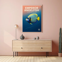 Emperor Angelfish Poster PosterGoat