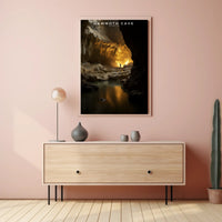 Mammoth Cave Travel Poster Vintage Cave Wall Art