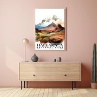 Haleakala? Watercolor Wall Art Poster