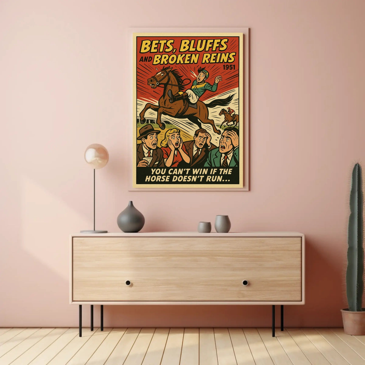 Bets, Bluffs, and Broken Reins Poster