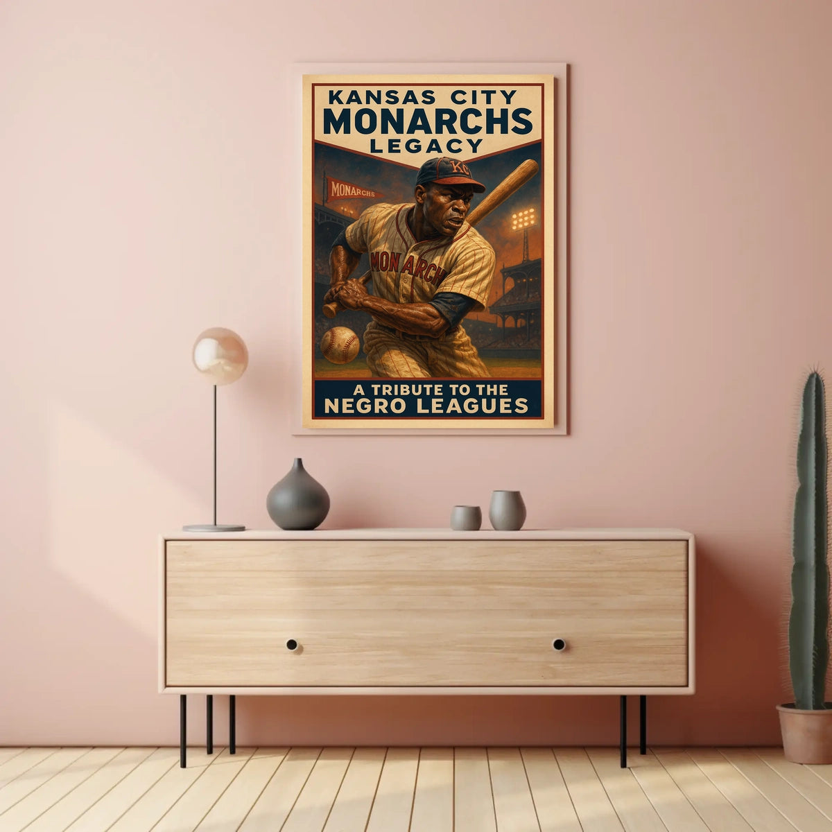 Kansas City Monarchs Legacy Poster