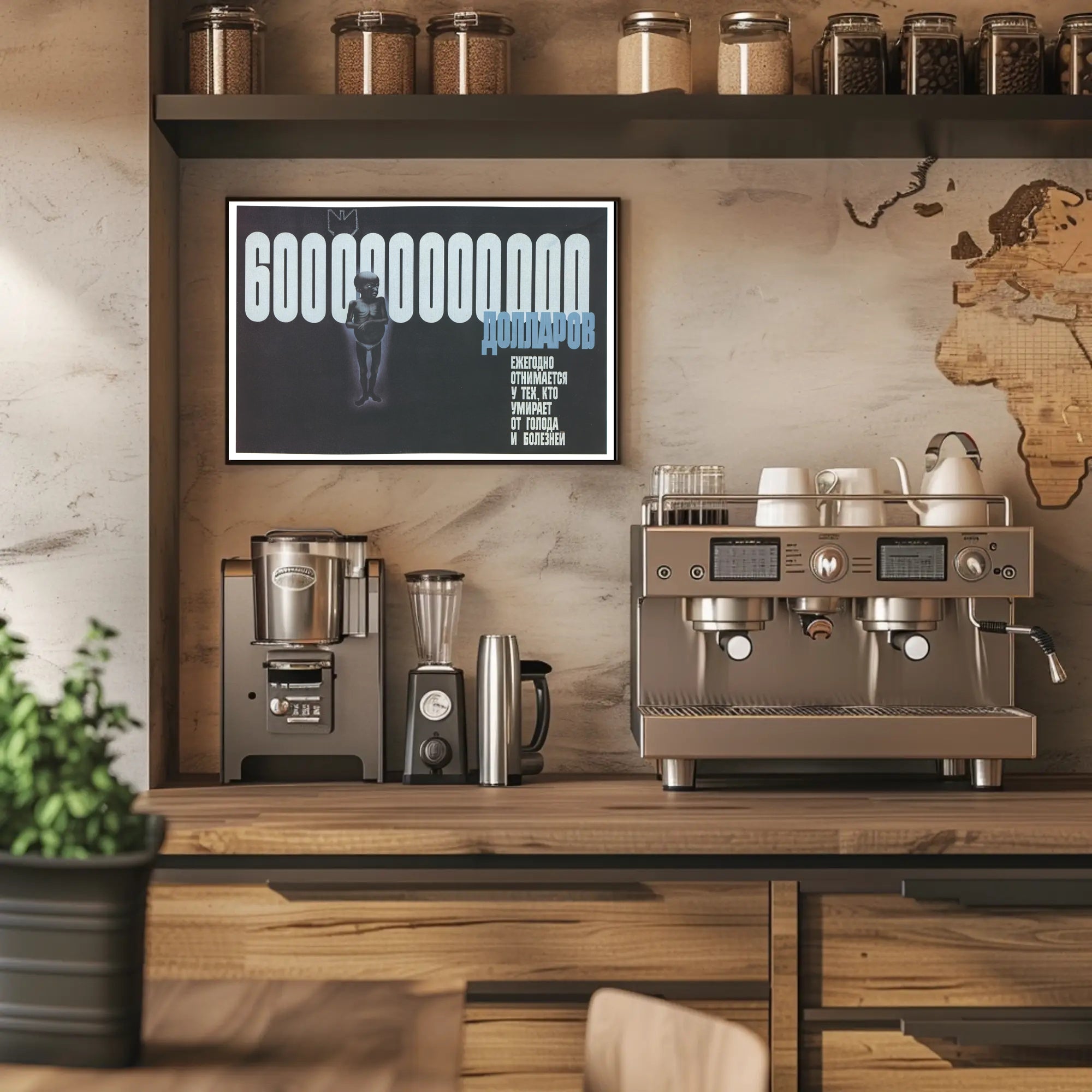 Economic Inequality and Hunger Poster