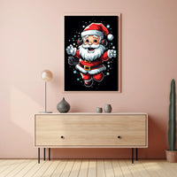 Festive Santa Celebration Poster