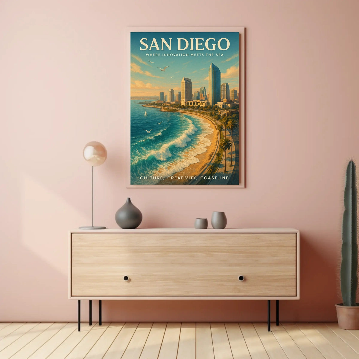 San Diego Where Innovation Meets The Poster