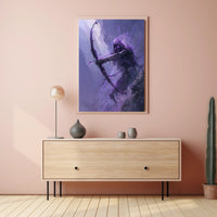 Spectral Archer Fantasy Dark Magic Wall Art Poster PosterGoat