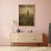New York Cityscape Poster