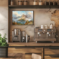 Serene Mountain Landscape Poster