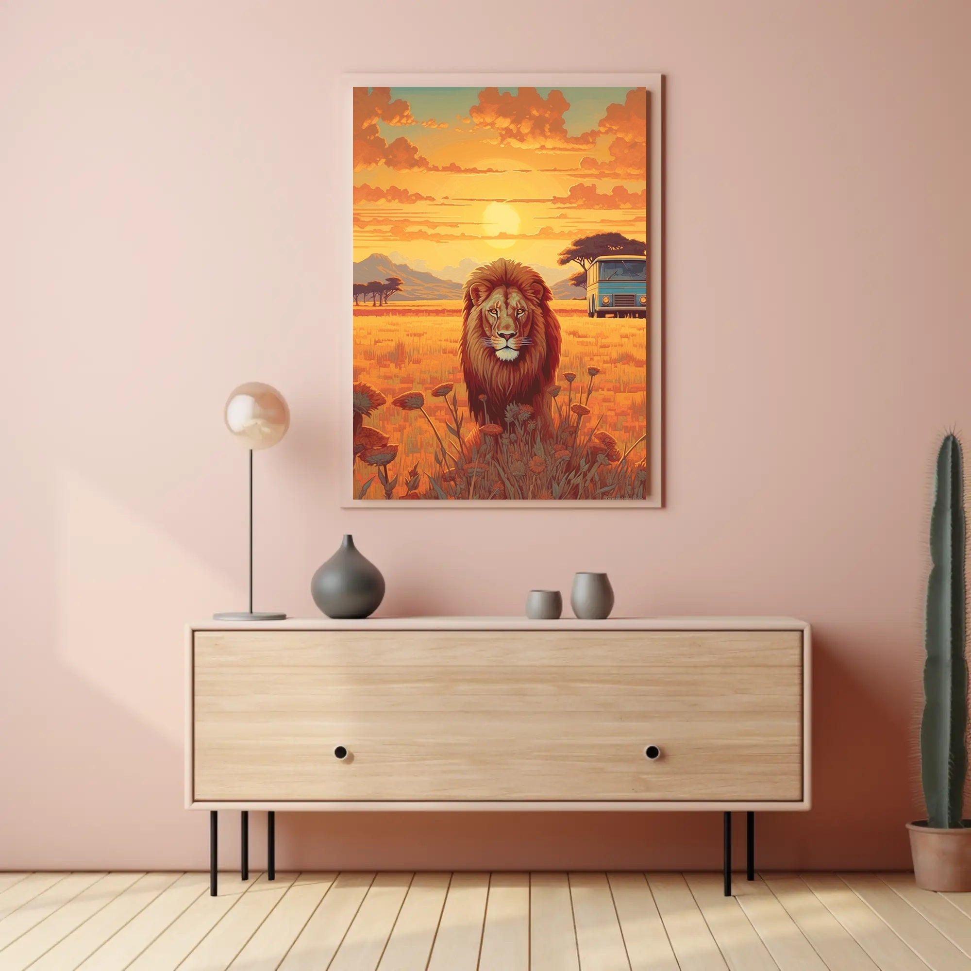 Serengeti Majesty Poster