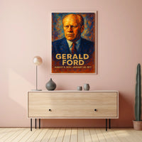 Gerald Ford Presidential Portrait Poster