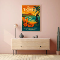 Discover Honolulu Experience The Poster