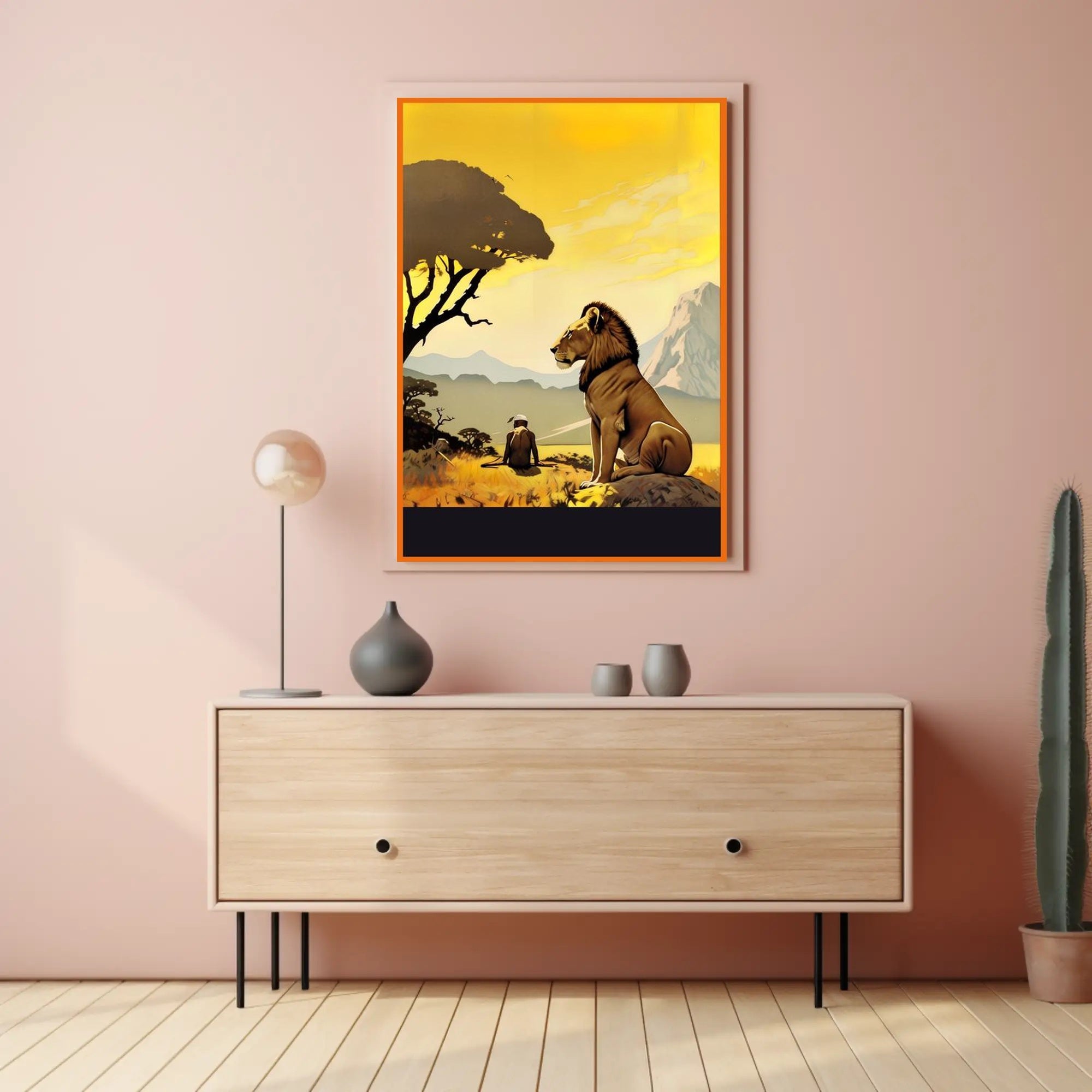 Guardians of the Savanna Poster