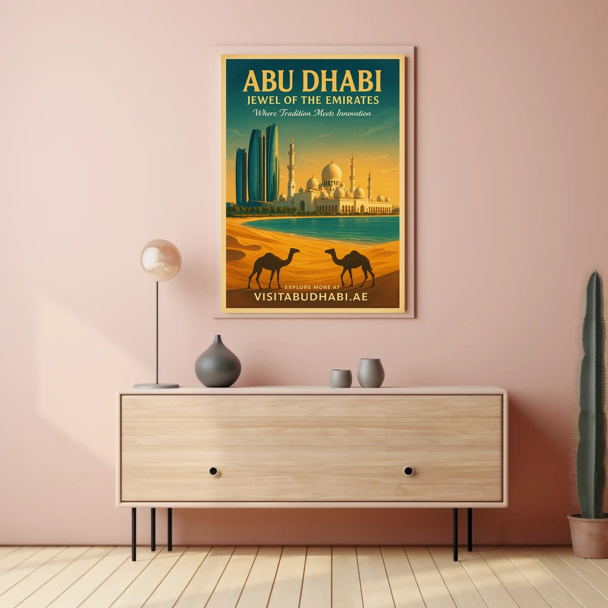 Abu Dhabi's Jewel Tradition Meets Innovation Travel Poster