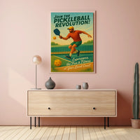 Join the Pickleball Revolution Poster