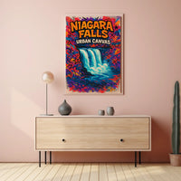 Niagara Falls Urban Canvas Poster