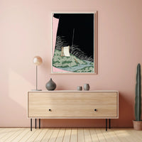 Serene Night by the River Poster