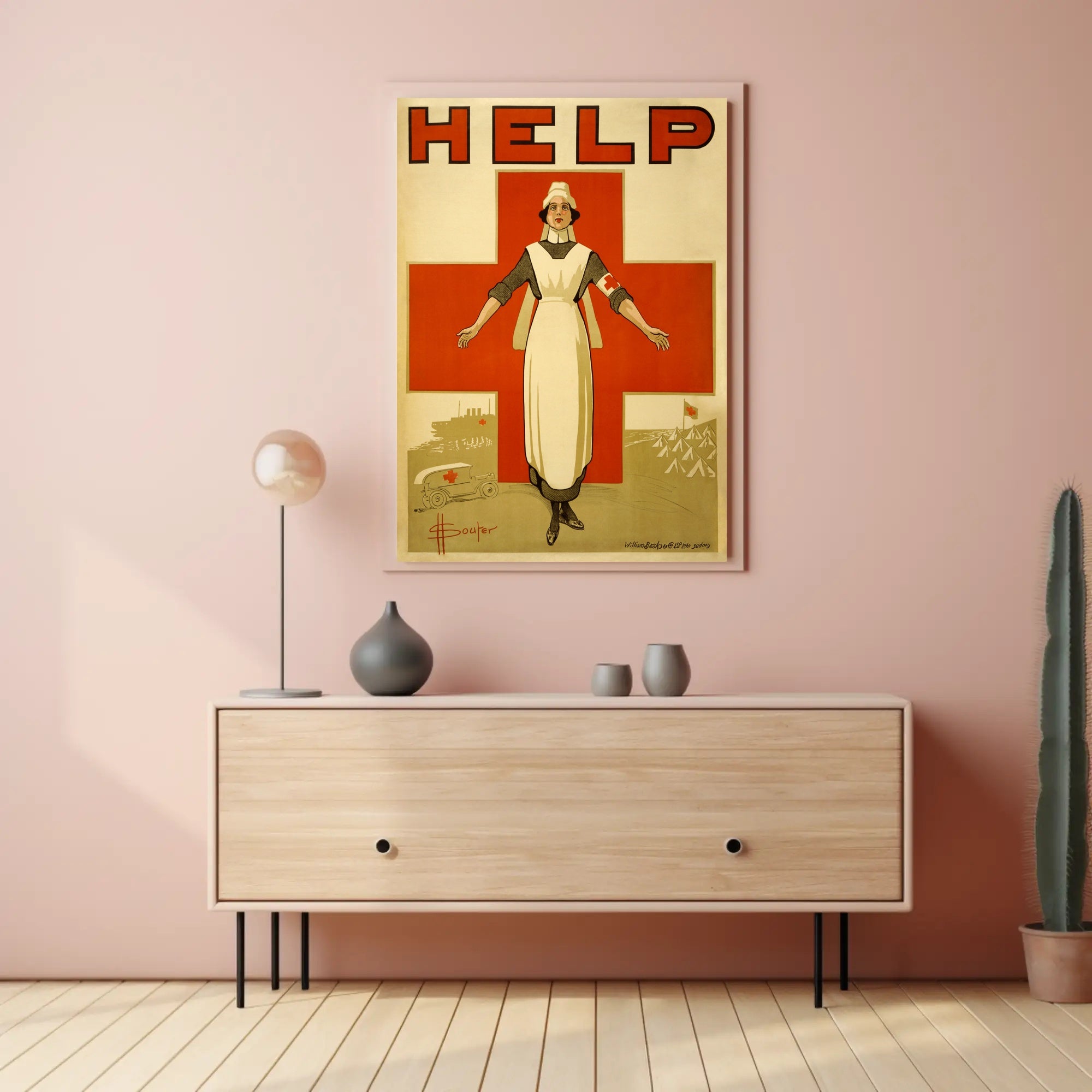 Call for Help Poster PosterGoat
