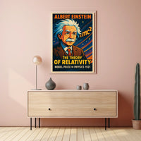 Albert Einstein Nobel Prize In Physics Poster