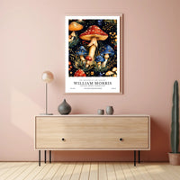 William Morris Cotton Prints Exhibition Poster