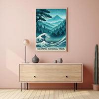 Olympic National Park Poster PosterGoat