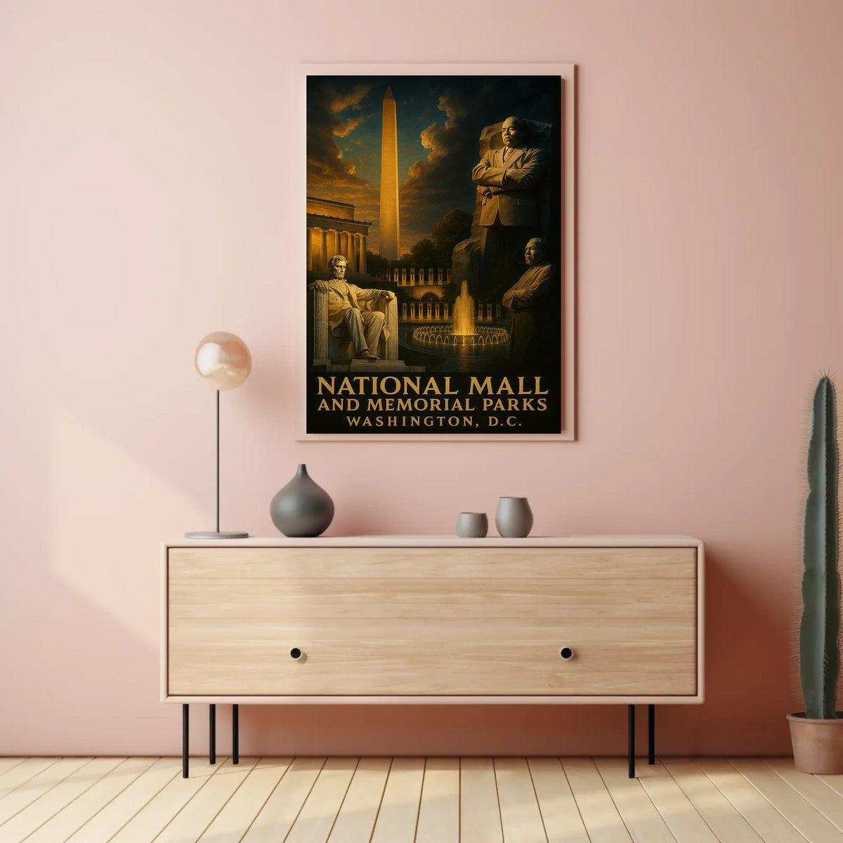 National Mall And Memorial Parks Poster